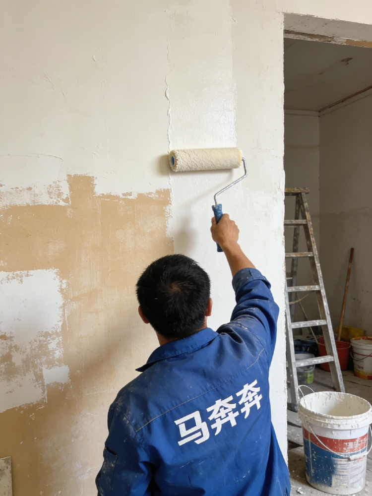 马奔奔家庭维修之墙面刷新